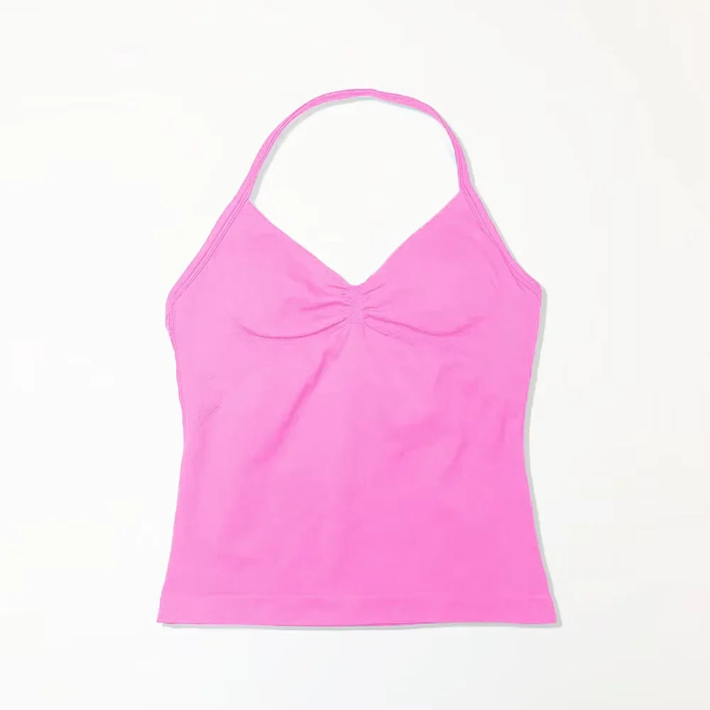 Seamless Yoga Tank Top